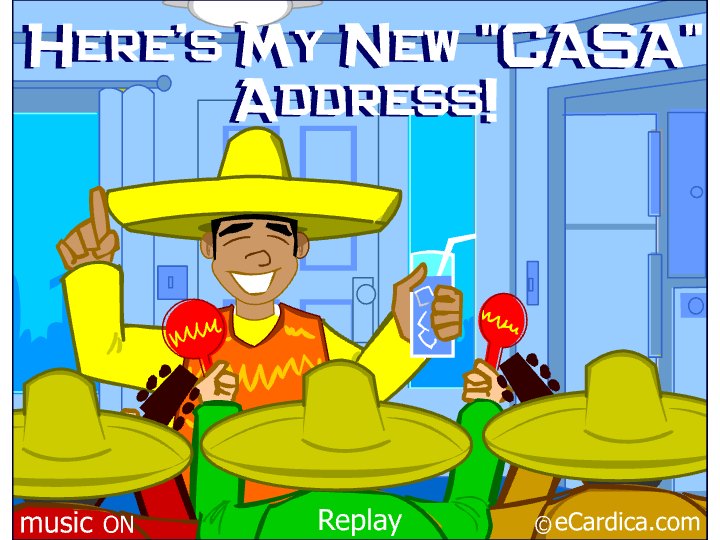 My New Casa Address Fiesta