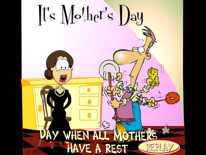 Funny Mother's Day Cleaning