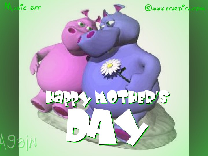 Happy Mother's Day Hippos