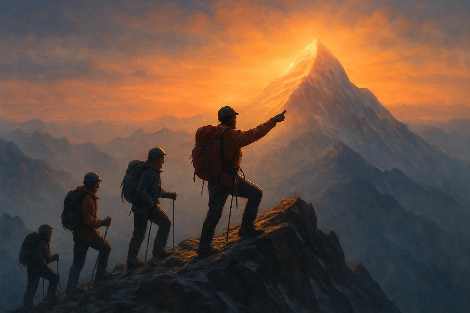 Mountain Guide eCard - free Boss's Day greeting card
