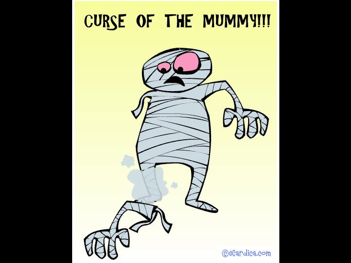 Curse Of The Mummy eCard - free Halloween greeting card