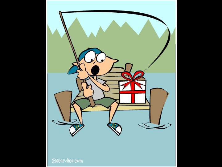Nephew Fishing Birthday Surprise eCard - free Family greeting card