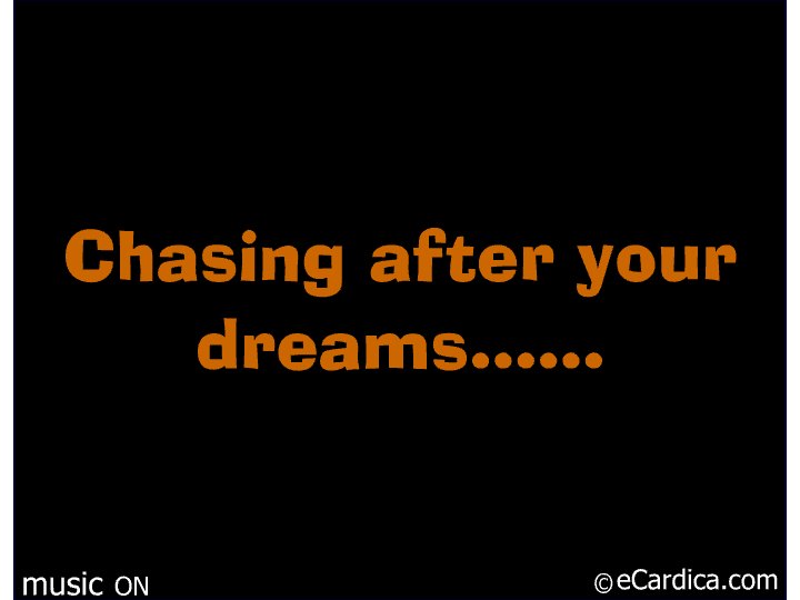 Never Grow Out Of Dreaming eCard - free Encouragement greeting card