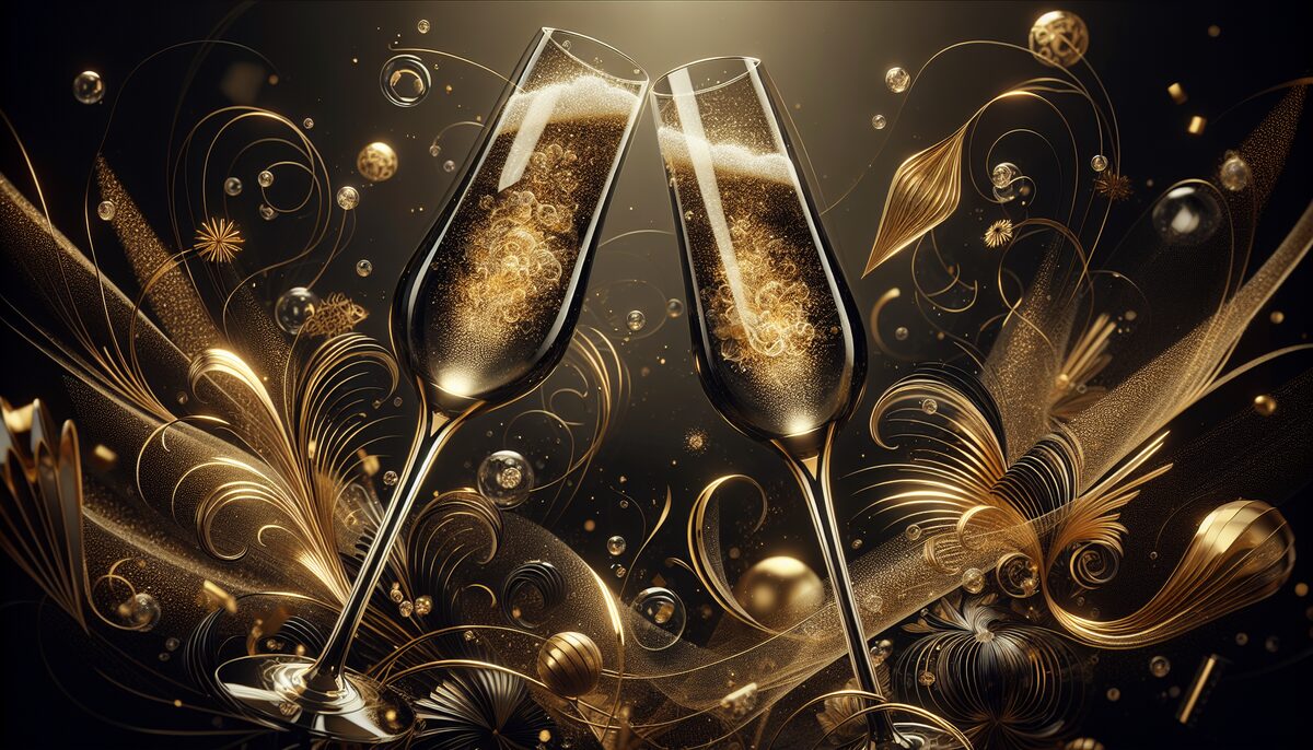 New Year Cheers eCard - free New Year's greeting card