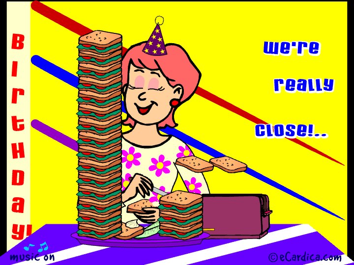 We're Really Close Aunt eCard - free Family greeting card
