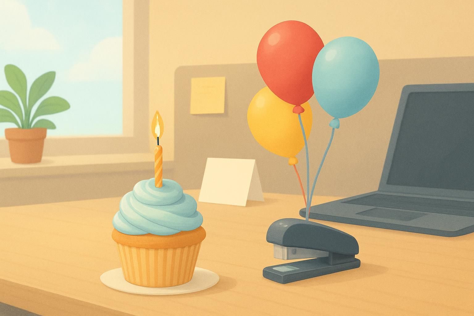 Office Birthday Break Birthday eCard
