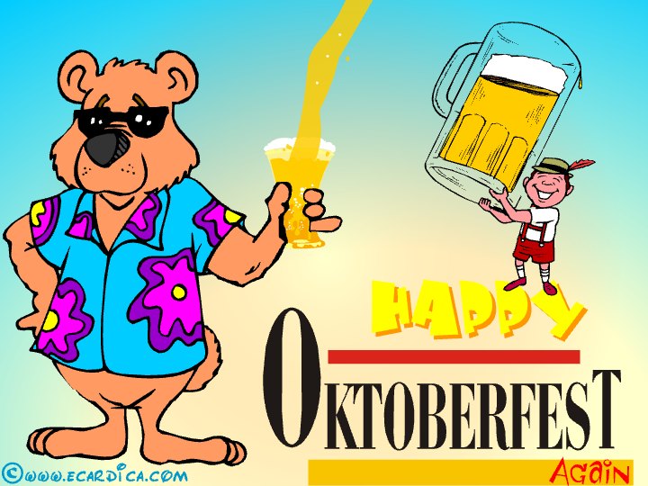 Happy Oktoberfest Beer Bear