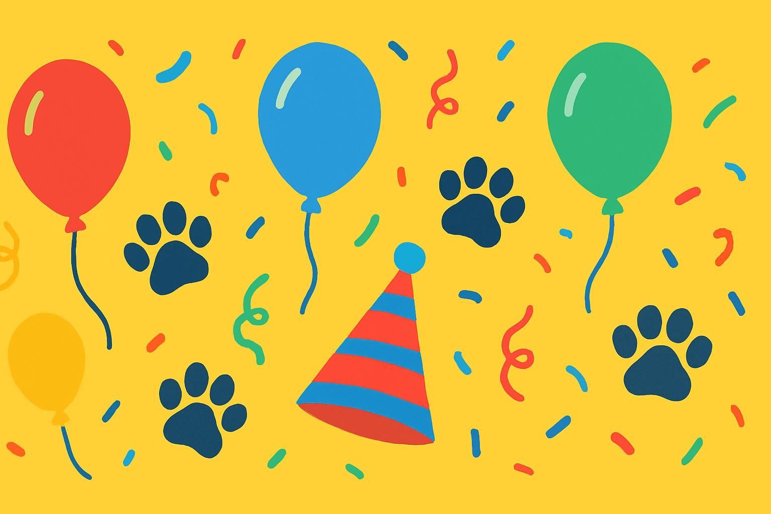 Party Animal eCard - free Pet Birthday greeting card