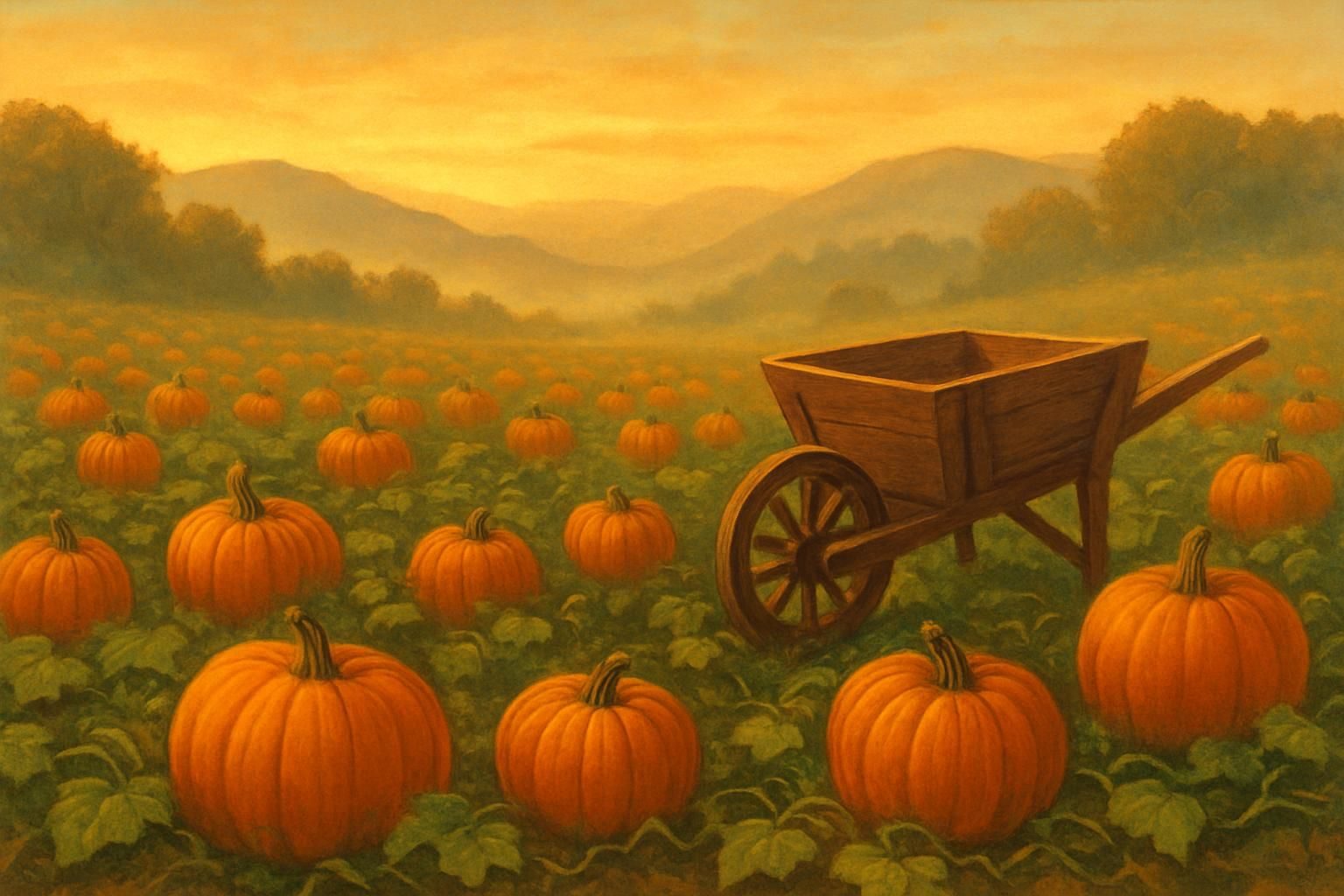 Pumpkin Patch Morning