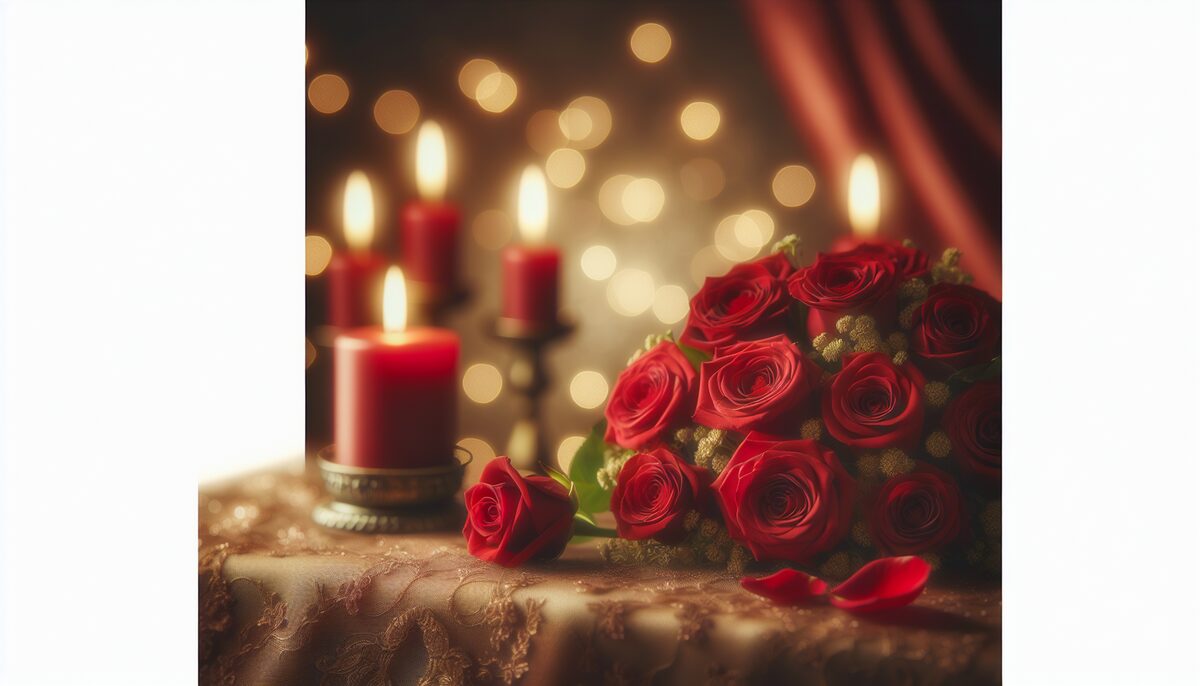 Red Roses Love eCard - free Love greeting card