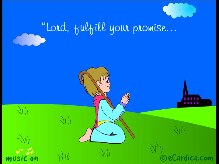 Rite Of Confirmation Lord Fulfill eCard - free More Holidays greeting card
