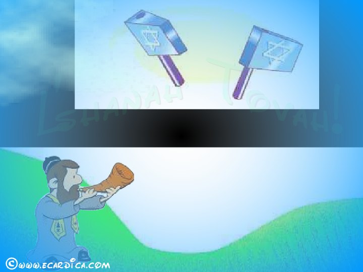 Shofar and Dreidel Greeting