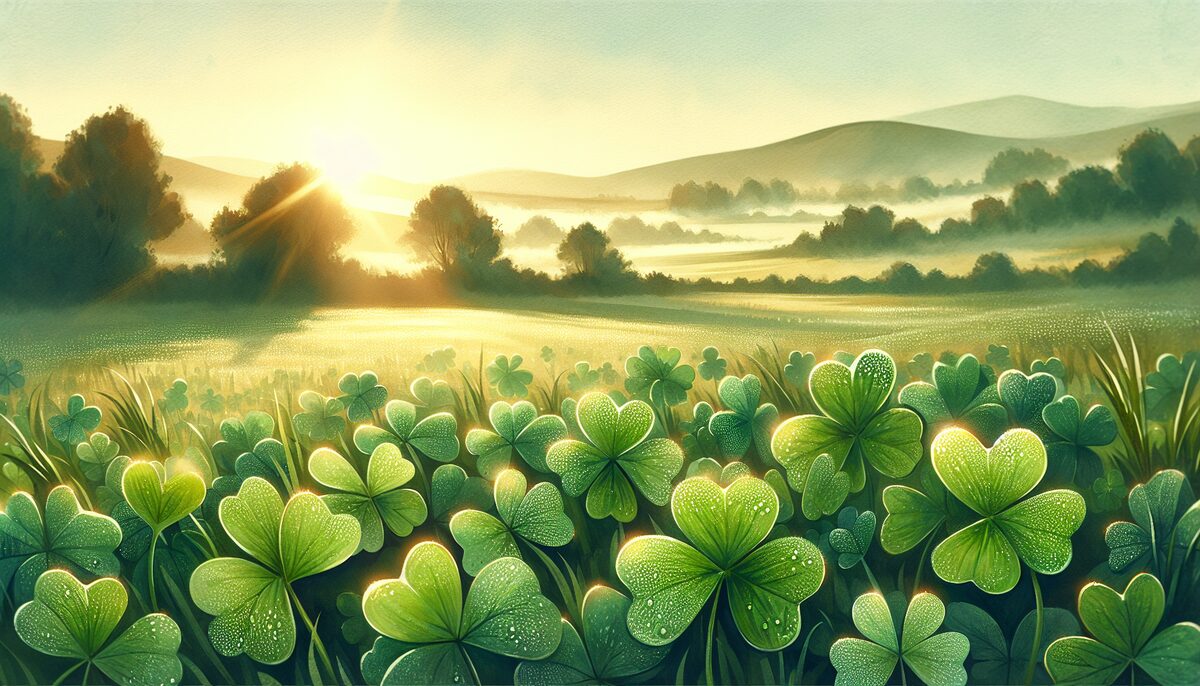 Shamrock Wishes eCard - free St. Patrick's Day greeting card