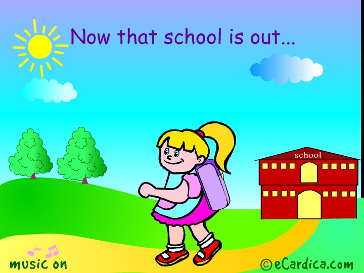 Throw Your Alarm Clock eCard - free Back to School greeting card