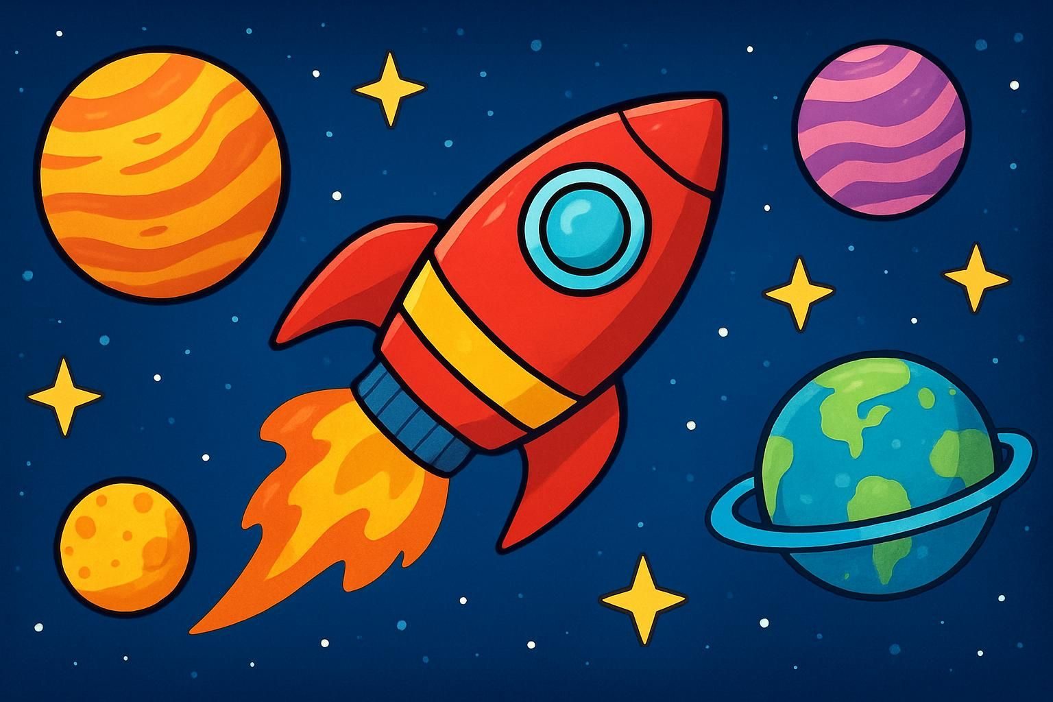 Space Explorer eCard - free Son Birthday greeting card