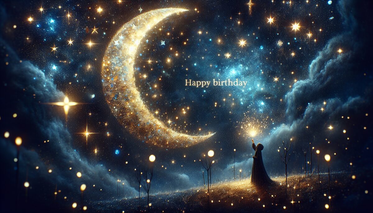 Starlight Birthday eCard - free Birthday greeting card