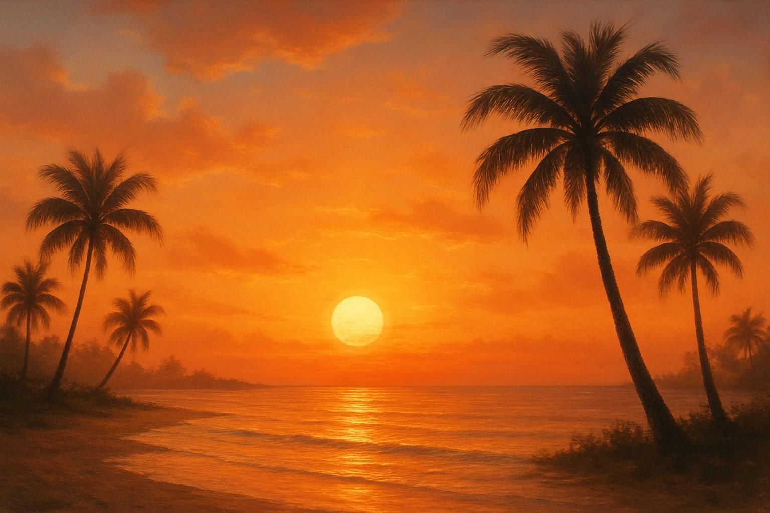 Summer Sunset eCard - free Summer greeting card