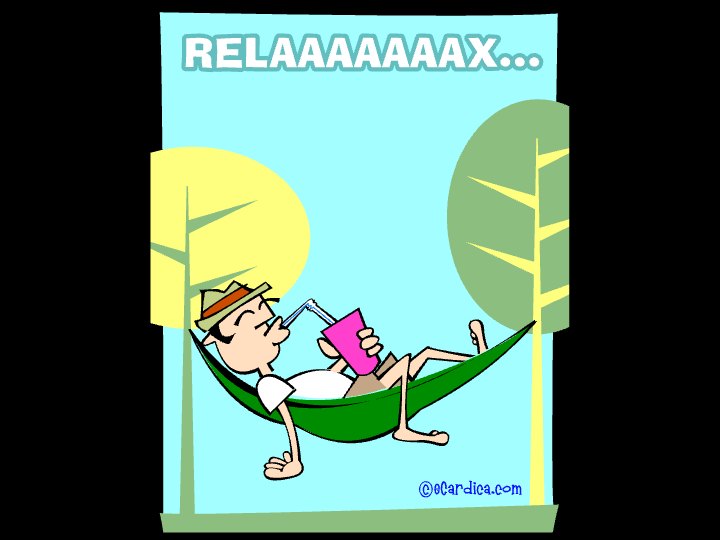 Summer Hammock Relax eCard - free Summer greeting card