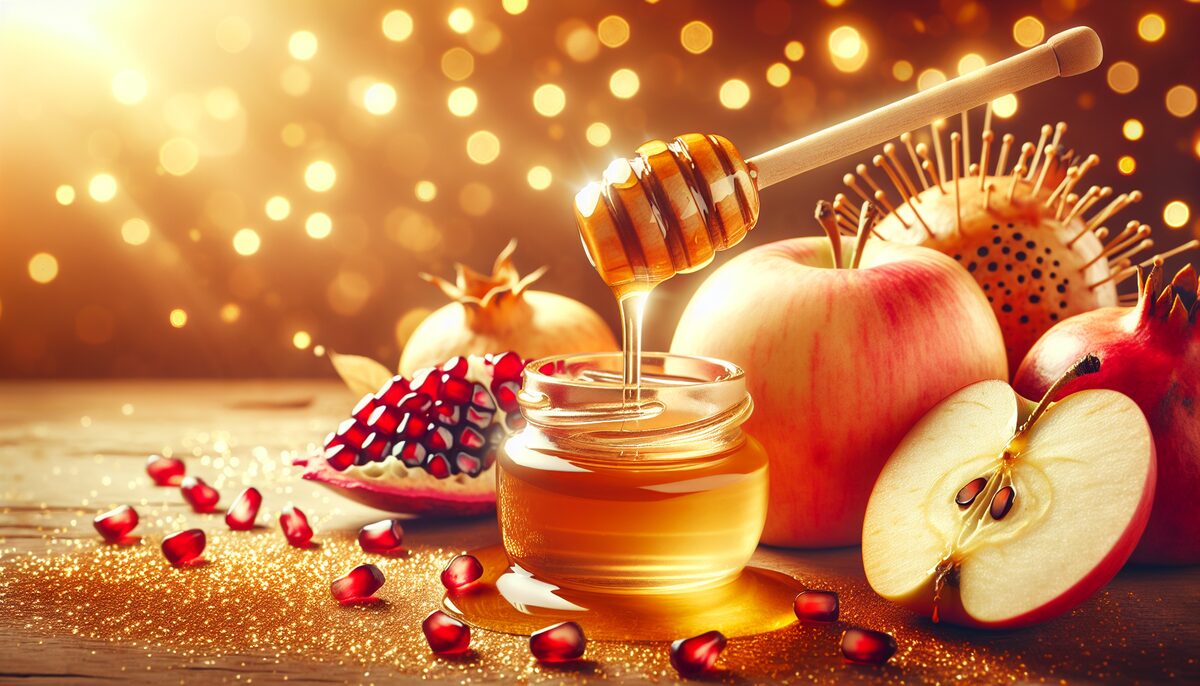 Sweet New Year eCard - free Rosh Hashanah greeting card