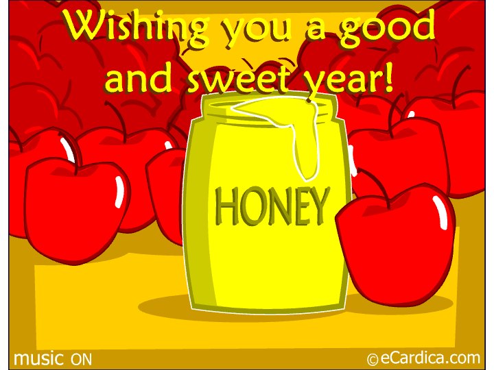 Sweet New Year Honey Jar