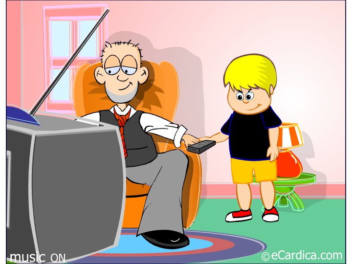 Dad Hands Over Remote eCard - free Father's Day greeting card