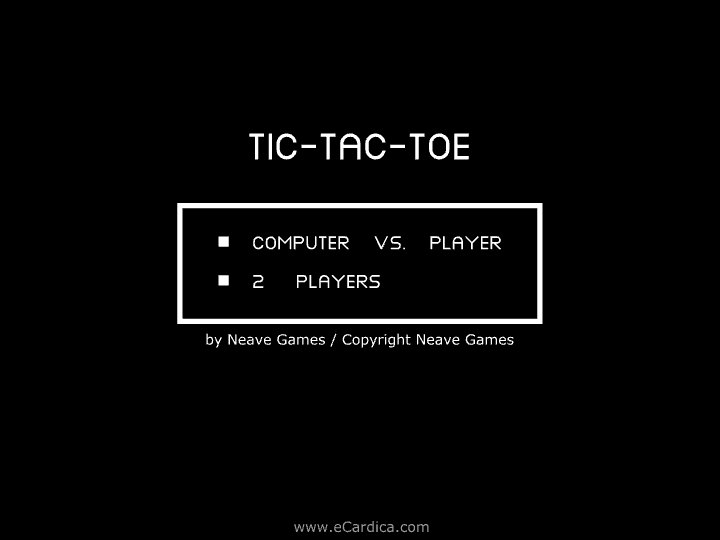 Tic Tac Toe Game eCard - free Classic Games greeting card