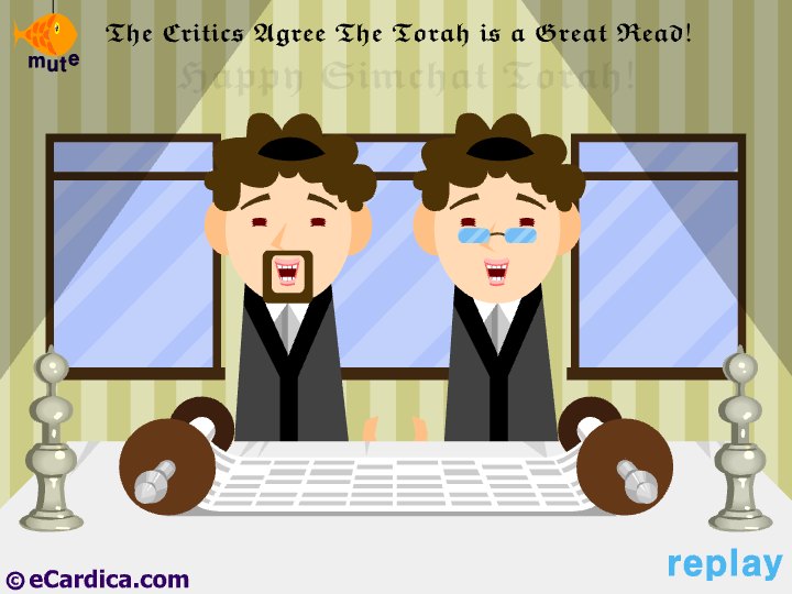 Critics Love The Torah Read eCard - free More Holidays greeting card