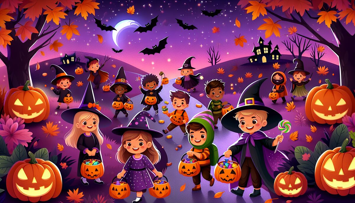 Trick or Treat eCard - free Halloween greeting card