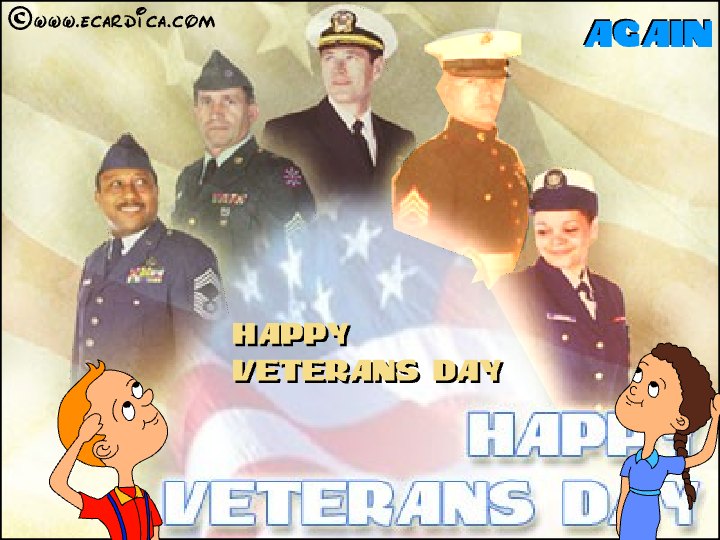 Happy Veterans Day Salute