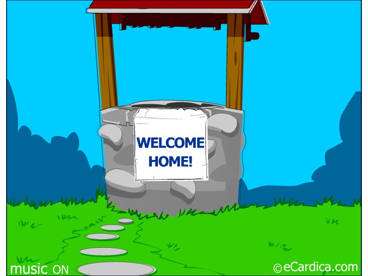 Welcome Home Wishing Well