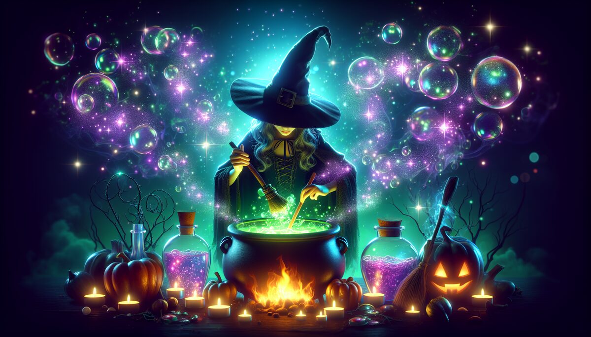 Witch's Brew eCard - free Halloween greeting card